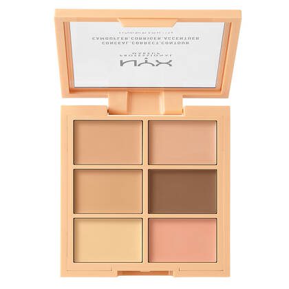 NYX Professional Makeup 3C Conceal Correct Contour Palette - Imagen 2